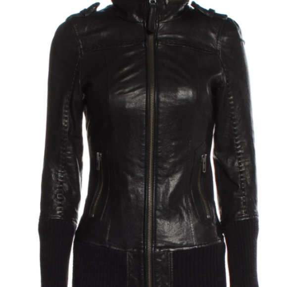 Mackage Leather Jacket - Picture 2 of 6